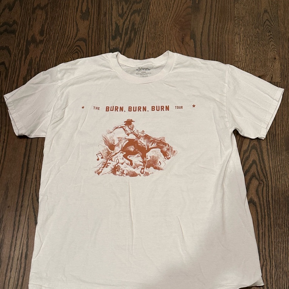 White Zach Bryan T-Shirt